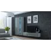Cama TV statīvs VIGO 140 30/140/40 balts/pelēks glancēts