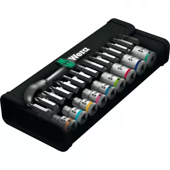 Uzgriežņu atslēgu komplekts Wera 8100 SA 10 28 gab.