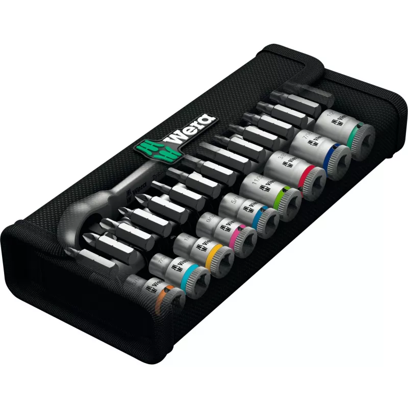 Uzgriežņu atslēgu komplekts Wera 8100 SA 10 28 gab.