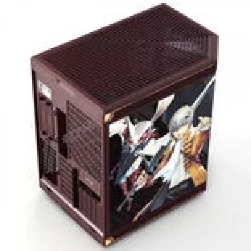 HYTE PC korpuss Y70 Metaphor ReFantazio (Midi-Tower, E-ATX, rūdītais stikls, divkameru, PCIe 4.0 paaugstinātājs, balts/daudzkrāsu)