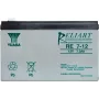 Hermētiska svina-skābes baterija Yuasa RE7-12 12V 7Ah AGM rezerves un energosistēmām