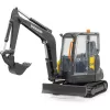 BRUDER modelis — Volvo ECR40 kompaktekskavators (rotaļlieta), modelis 02465