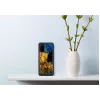 Aizsargapvalks iKins Samsung Galaxy S20 — melns Cafe Terrace dizains