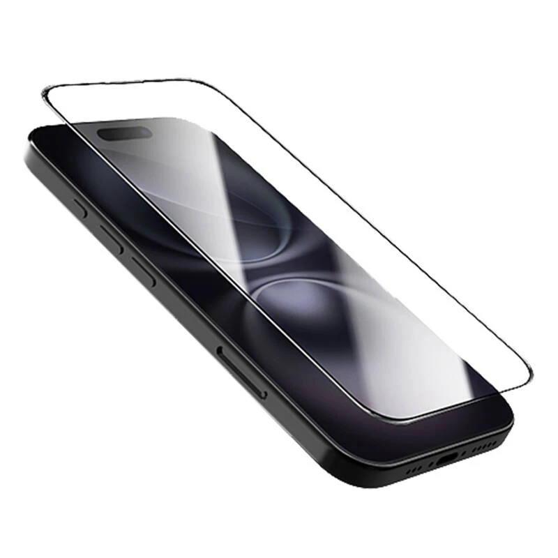 Rūdīta stikla ekrāna aizsargs Nillkin CP+PRO iPhone 16 Plus pilns pārklājums
