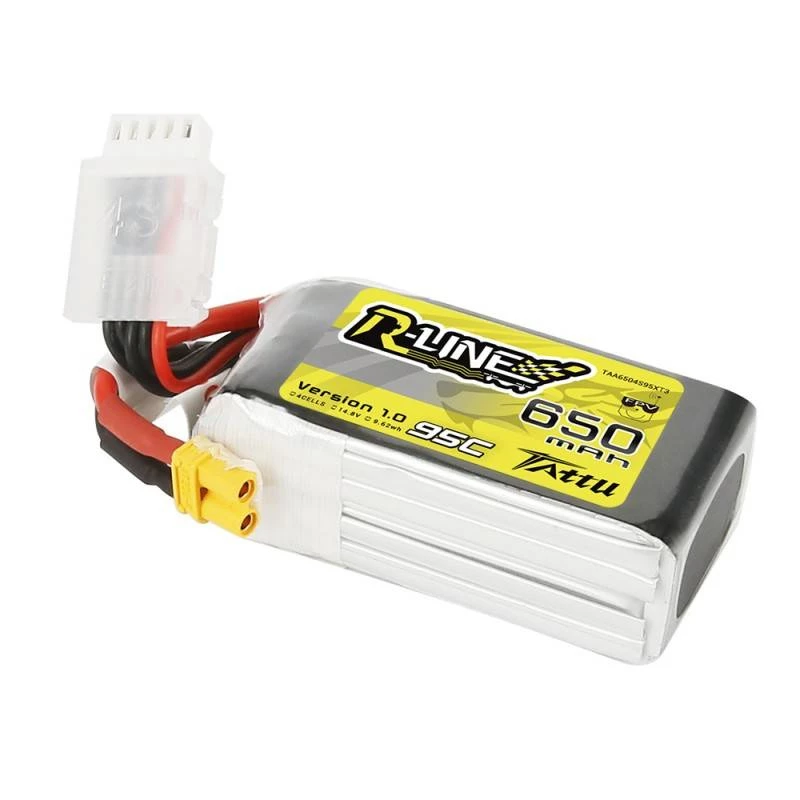 Akumulators Tattu R-Line 650mAh 14,8V 95C 4S1P XT30