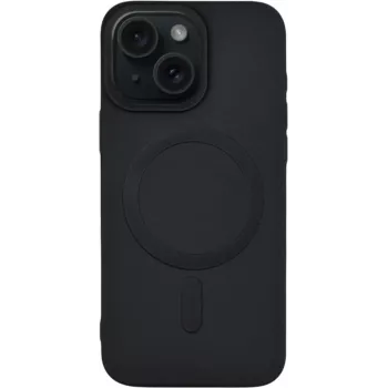 Telefona maciņš jt berlin BackCase JT Berlin Pankow Soft MagSafe priekš Apple iPhone 15 14 13 Melns
