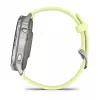 Garmin Venu 010-03014-02 viedpulkstenis / sporta pulkstenis 3.56 cm (1.4 inch) AMOLED 45 mm Digitāls 454 x 454 pikseļi Skārienekrāns Sudrabs Wi-Fi GPS (satelīts)