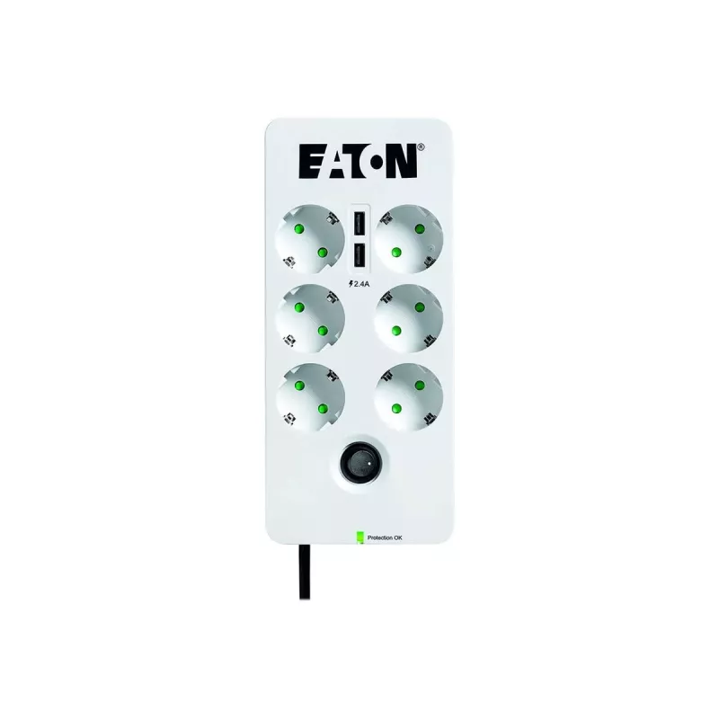 Aizsardzības kārba 6 Tel@ USB DIN Eaton