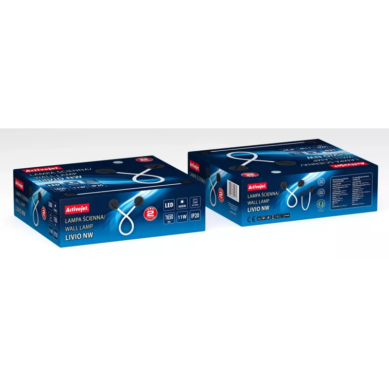 Activejet LED sienas lampa AJE-LIVIO NW