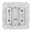 Bezvadu spiedpogas slēdzis pie sienas Homematic IP HmIP-BPS, balts, IP20, 71×71×43 mm
