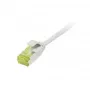 komutācijas kabelis RJ45, CAT6A 500Mhz, 0,15m, pelēks, U/FTP, plāns apaļš d=3,8mm, TPE/LSZH(Superflex), AWG32, ar Cat.7 neapstrādātu kabeli, Synergy 21 (S217300V3)