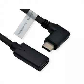 ROLINE 11.04.5496-10 - 2 m - USB Type-C - USB Type-C - Vīrieša - Sieviešu - Leņķveida (11.04.5496)