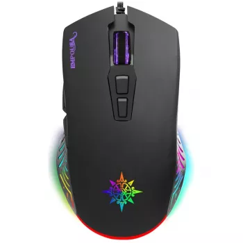 INCA spēļu pele IMG-309 7200 DPI. RGB. 7 pogas. USB. SW mazumtirdzniecība