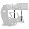 Simulācijas sacīkšu kokpits Next Level Racing F-GT NLR-A006 — regulējams sēdekļa un stūres augstums, atbalsta 3 displejus, maksimālā lietotāja svara ietilpība 60 kg, melns