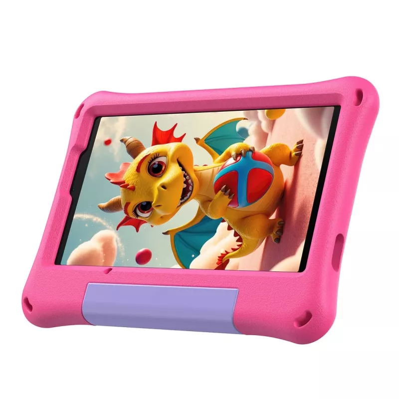 Planšetdators UleFone Tab A9 Pro Kids — 4GB RAM, 128GB krātuve, LTE, rozā