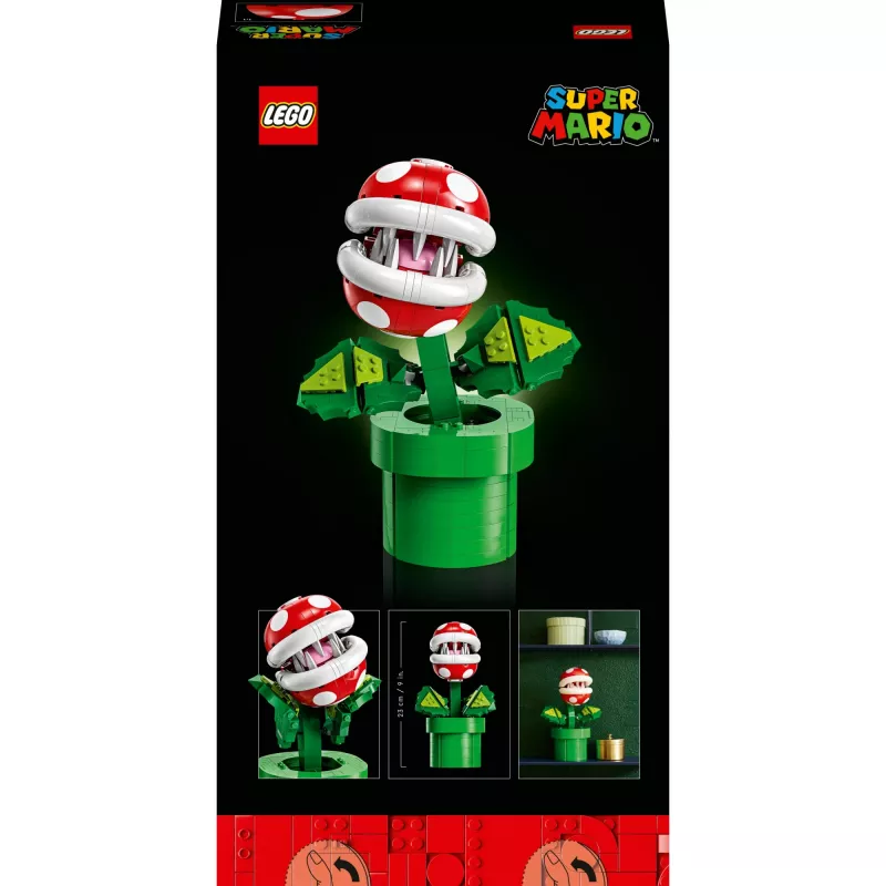 LEGO būvējamo rotaļlietu komplekts LEGO SUPER MARIO 71426 Plēsīgā puķe ar interaktīvām funkcijām