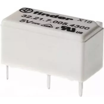Finder PCB jaudas relejs 12 V līdzstrāva 200 mW (32.21.7.012.4300)