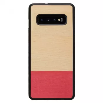 Viedtālruņa maciņš man and wood Samsung Galaxy S10 Plus — Miss Match Melns