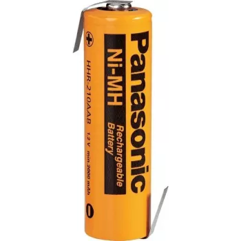 Uzlādējama NiMH baterija Panasonic HHR-210AAB3B-1Z, 1.2V 2000mAh, Sub-C izmērs