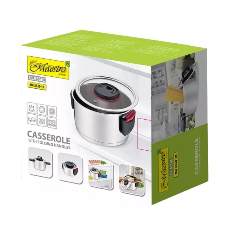 Maestro MR-3530-18 Katls ar salokāmiem rokturiem 2,3 l