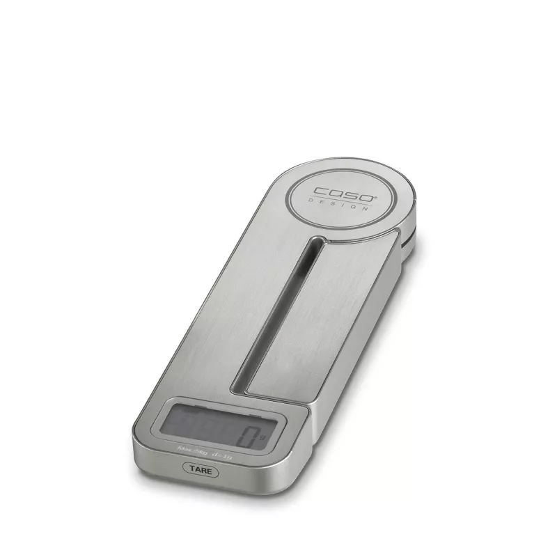 Caso | Svari | KitchenEcostyle | Maksimālais svars (ietilpība) 5 kg | Iedaļa 1 g | Displeja tips LCD | Nerūsējošais tērauds