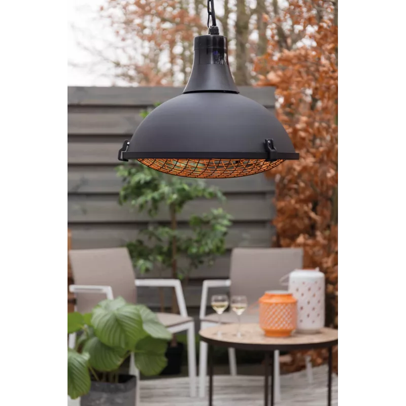 Sunred IND-2100H - griestu sildītājs 2100 W, melns