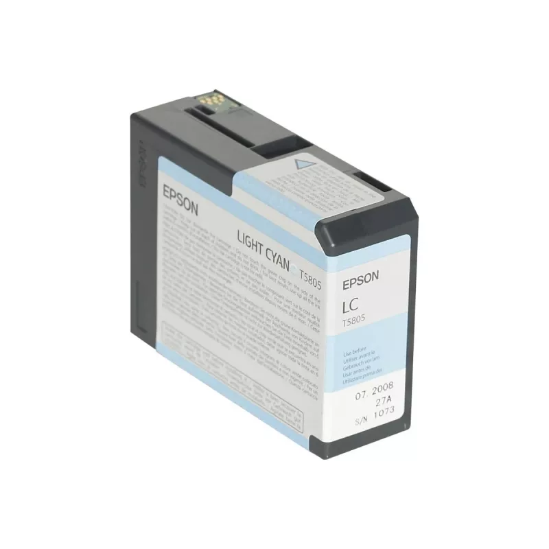 Epson Singlepack Light ciāna T580500, Light ciāna, pigmenta tinte, 80 ml, 1 gab., viena paka