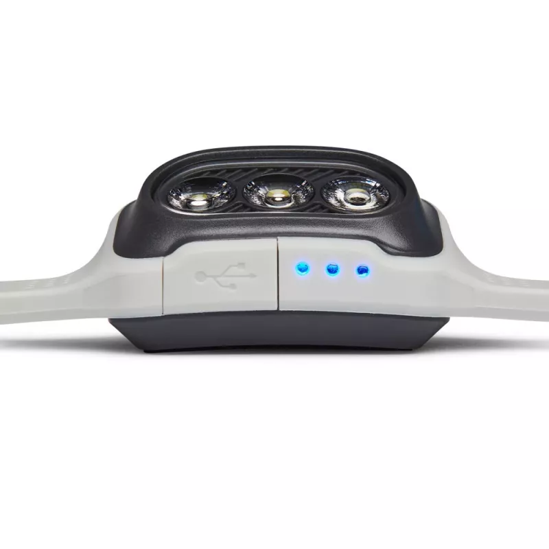 Galvas lukturītis Melns Diamond Deploy 325 — LED 325 lm, USB uzlādējams, IPX4, 38,5 g