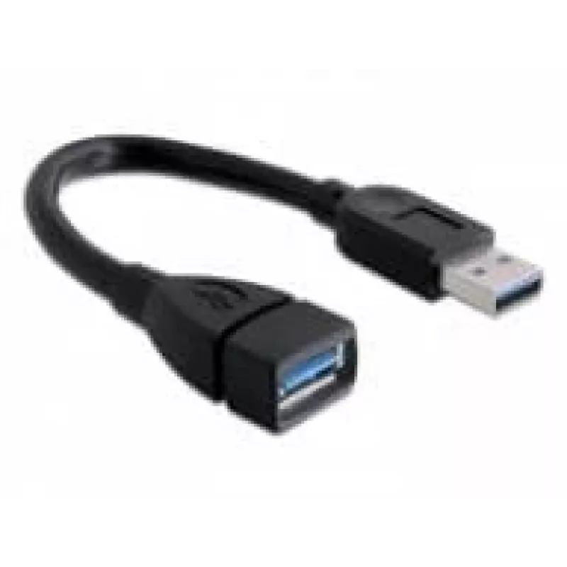 USB kabelis DeLOCK 82776 0,15 m melns