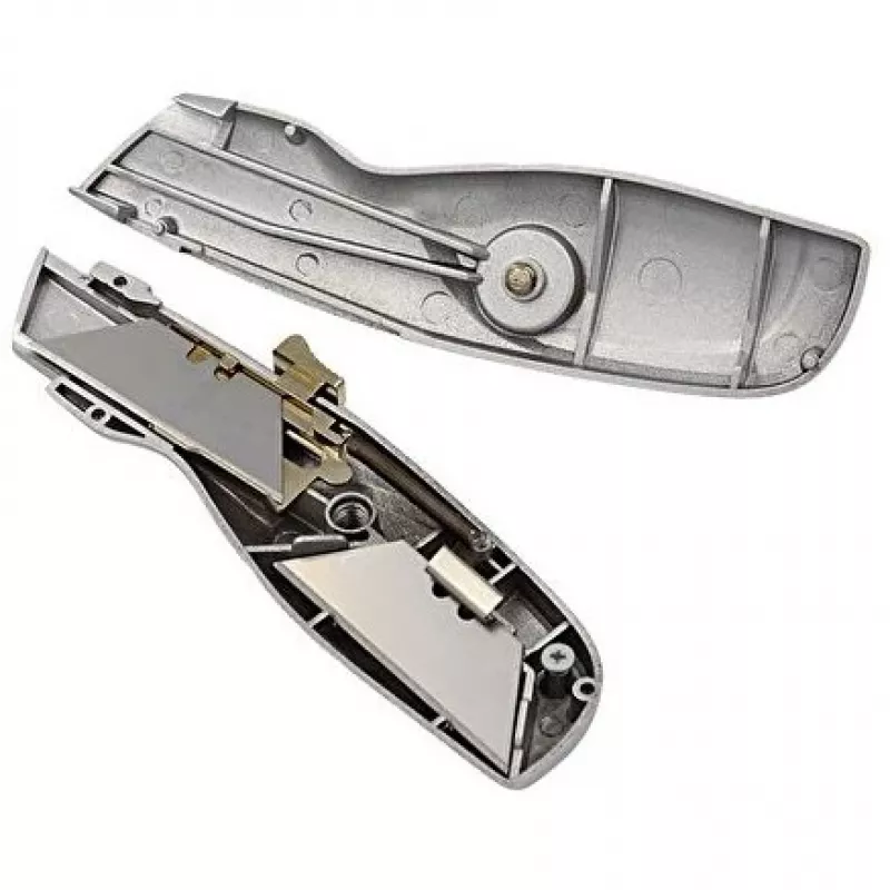 Nazis WEDO 78 808 ar fiksētu asmeni, alumīnija korpuss, asmens platums 44 mm