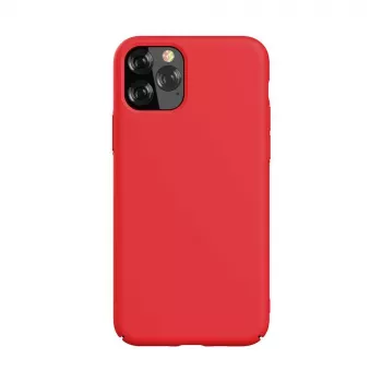 Telefona maciņš Devia Nature Series iPhone 12 Pro Max, silikons, sarkans