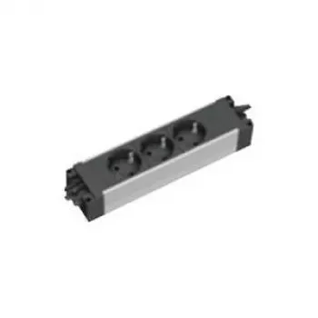 Power Extension Bachmann 336.600 3 AC Outlets Melns