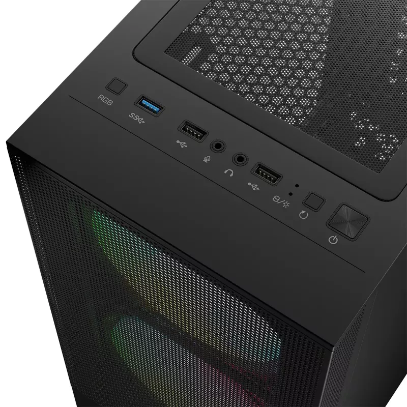 Logic ARYA ARGB MINIDI USB 3.0 korpuss melns
