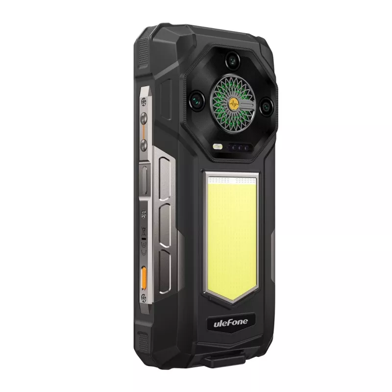 Izturīgs viedtālrunis UleFone Armor 33 5G 6,3 collas — 12 GB RAM, 512 GB atmiņa, Melns