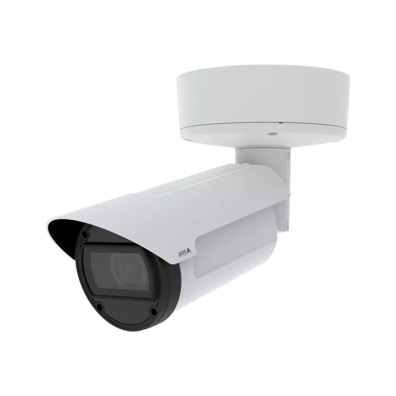 AXIS Q18 Series Q1808-LE - Tīkla novērošanas kamera - Bullet - Āra zona - laikapstākļu izturīga / triecienizturīga - Krāsu (diena/nakts) - 10 MP - 3712 x 2784 - 4K - Automātiskā IR