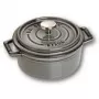 Staub 40509-474 apaļais kastrolis 12 cm grafītpelēks čuguns