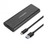 Obudowa | kieszeñ do dysków M.2 SATA SSD | NGFF | USB typ C