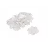 LANBERG RJ-45 vadu savienotājs PLU-6000 Cat6 U/UTP kabeļiem, caurspīdīgs/baltspīdīgs, 100 gab. iepakojumā