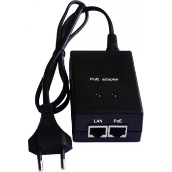 PoE inžektors extra digital POE-004 1 kanāla 48 V 15 W vienas ierīces barošanai pa Ethernet