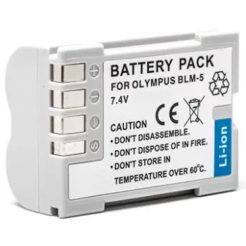 Uzlādējams akumulators extra digital PS-BLM5 7.2V 1200mAh kamerām un pārnēsājamām ierīcēm