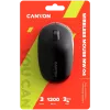 CANYON pele MW-04 3 pogas BT bezvadu Melna