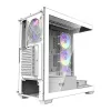 Datora korpuss Darkflash DS900 (balts) + 7 ARGB ventilatori