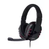 Gembird GHS-402 austiņas/headsets Vadu galvas saite Gaming Melns