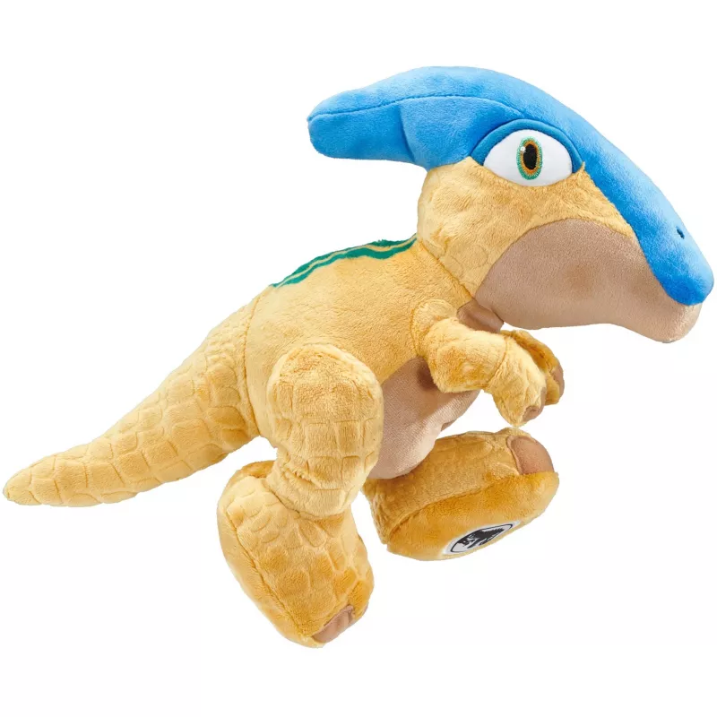Dominion Parasaurolophus, plīša rotaļlieta, daudzkrāsaina, izmērs: 27 cm