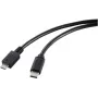 Renkforce RF-5720396 USB kabelis, melns