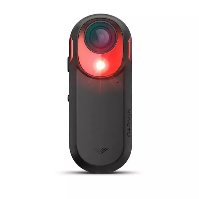Aizmugurējais radars ar kameru Garmin Varia RCT716 — bezvadu, IPX7, 220° skata leņķis, līdz 10 stundām baterija, 147 g
