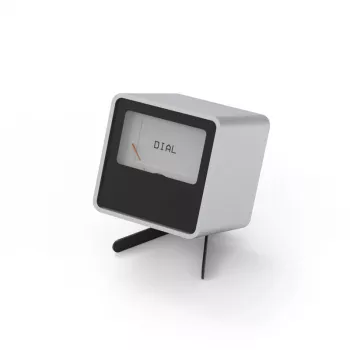 Ciparnīcas kontrolleris Streacom VU1-Dial Silver USB Type-C — rotācijas kontrolleris sistēmas ventilatoriem, RGB un audio vadībai