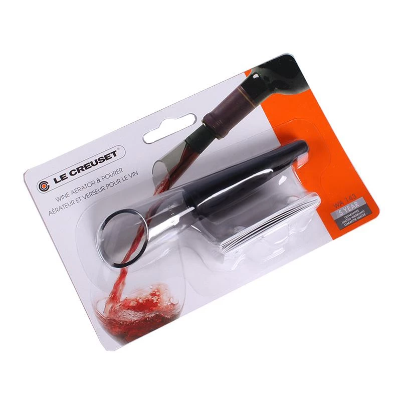 Le Creuset vīna izliešanas piltuve + aerators WA-143 WA143 melna (59138011047068)