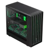 Gamemax korpuss | CLAW 460 BK | Melns | Mid-Tower | Barošanas bloks nav iekļauts