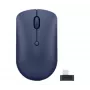 Bezvadu optiskā pele Lenovo 540 RF, abpusēja, 2400 DPI, 2,4 GHz USB‑C uztvērējs, zila